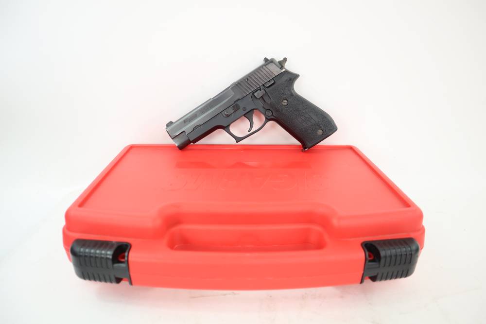 Rare Nice German Sig Sauer P220 .45 ACP Pistol W/ 4.4" Barrel W/ Box SA/DA -img-0