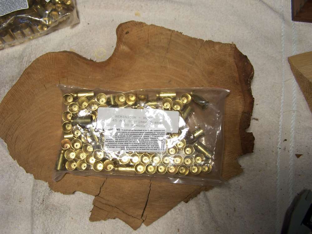 Remington reload Brass R * P headstamp New 45 acp Brass NIB 100 pcs -img-0