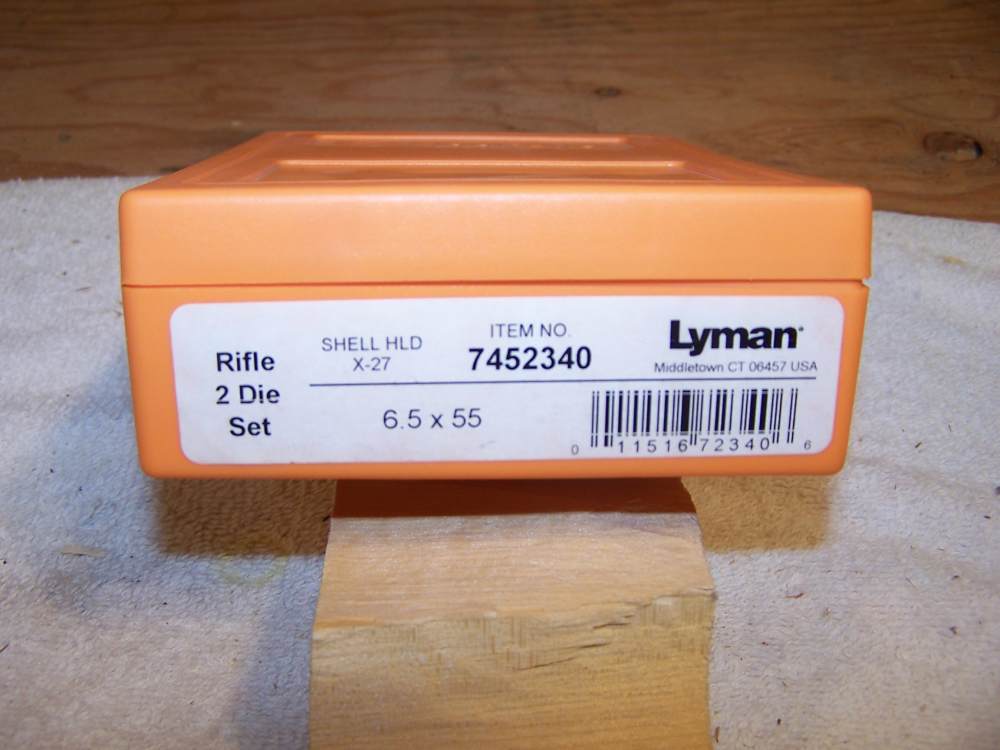 6.5 x 55 Swedish mauser NEW reload die set. NIB-img-0