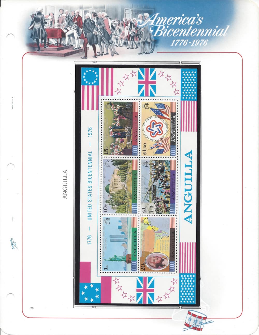 American Revolution Bicentennial stamps 1776 1976 -img-35