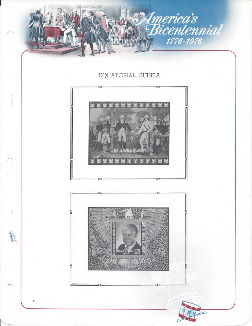 American Revolution Bicentennial stamps 1776 1976 -img-42