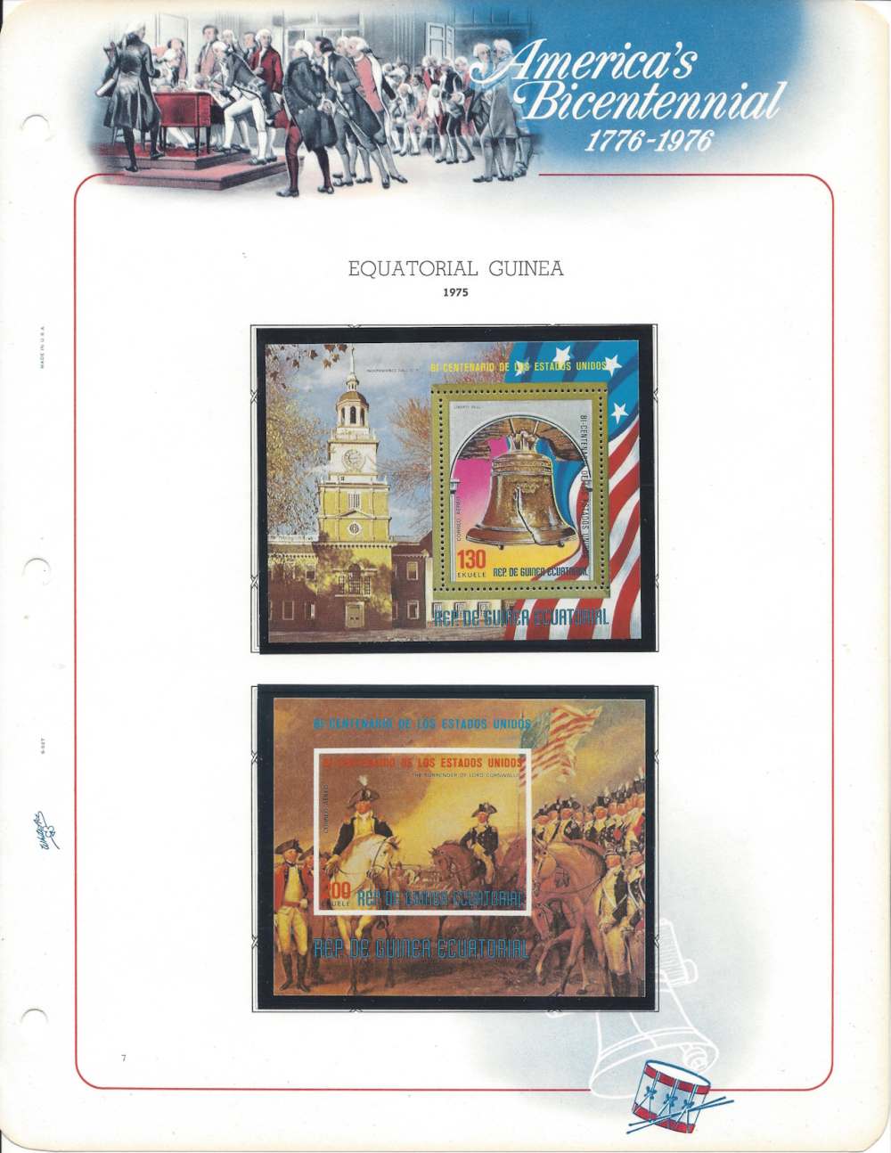 American Revolution Bicentennial stamps 1776 1976 -img-6