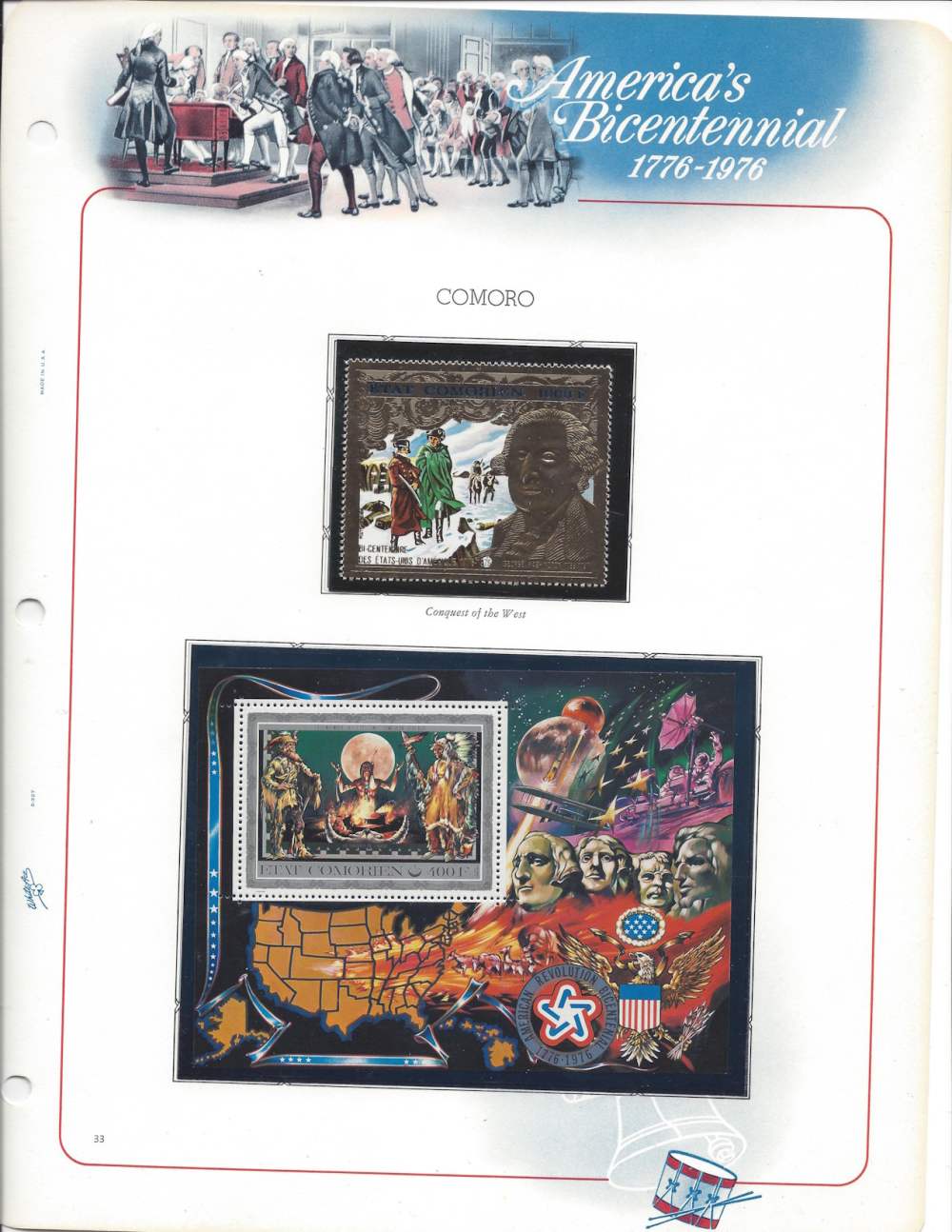 American Revolution Bicentennial stamps 1776 1976 -img-31