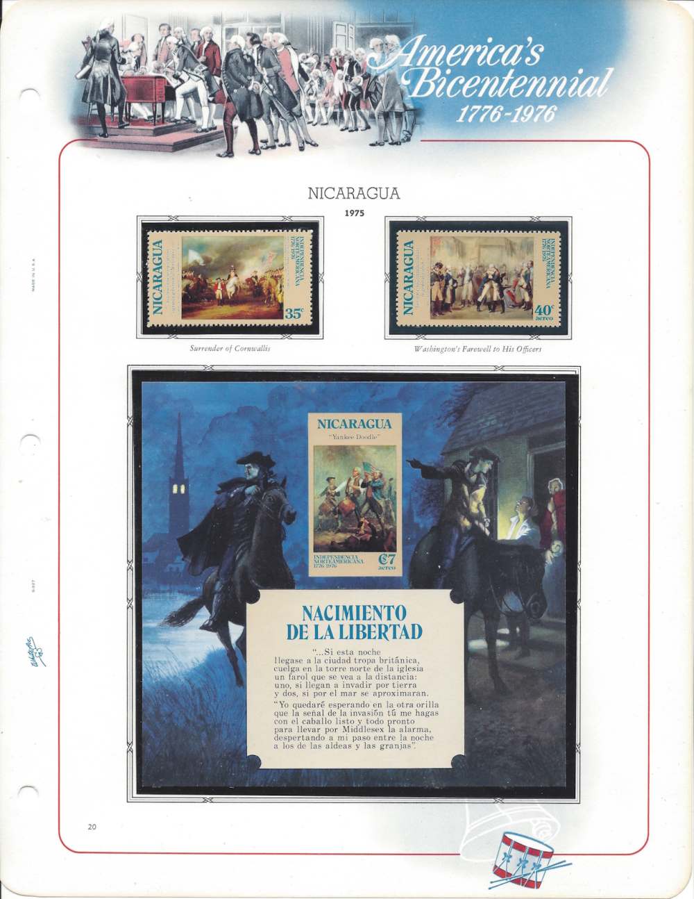 American Revolution Bicentennial stamps 1776 1976 -img-22