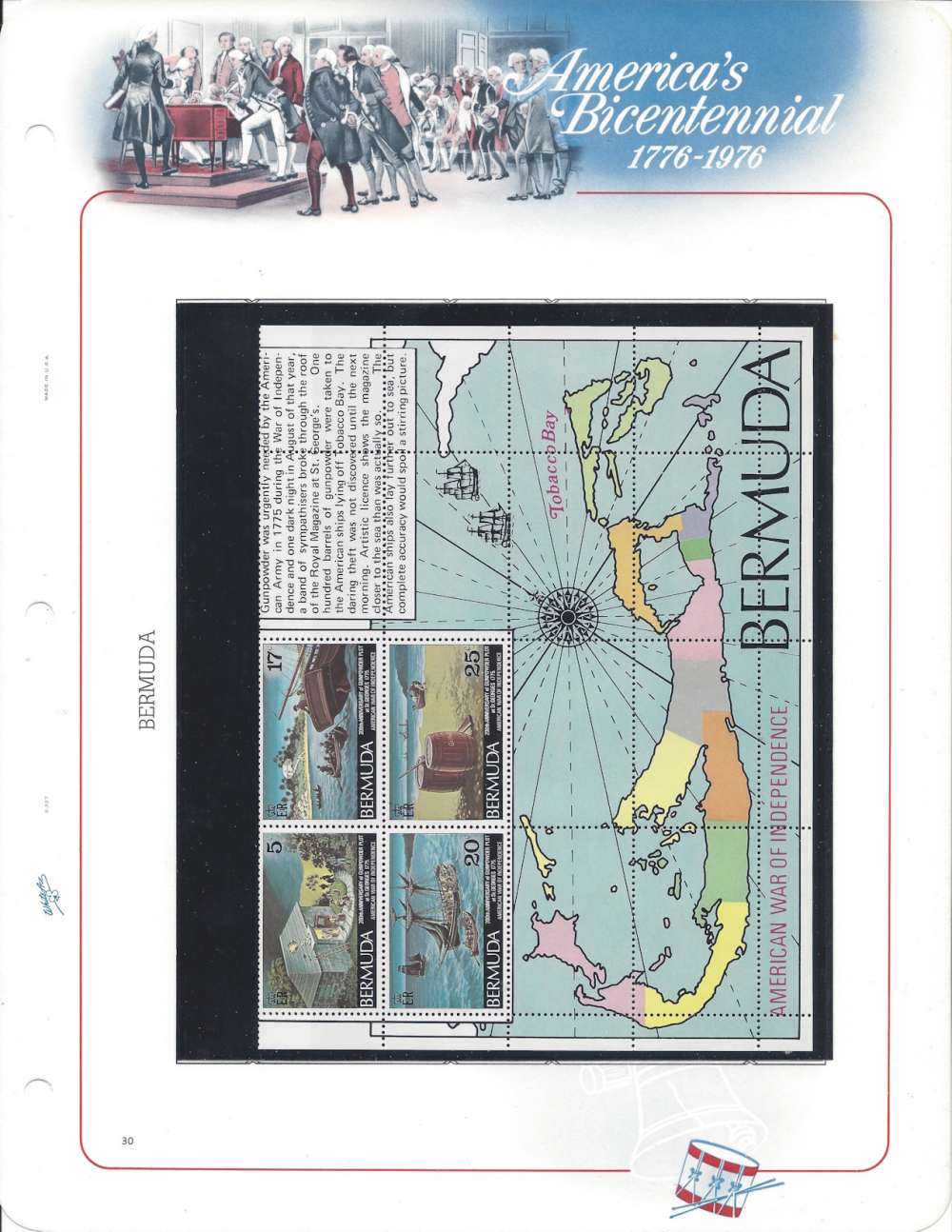 American Revolution Bicentennial stamps 1776 1976 -img-28