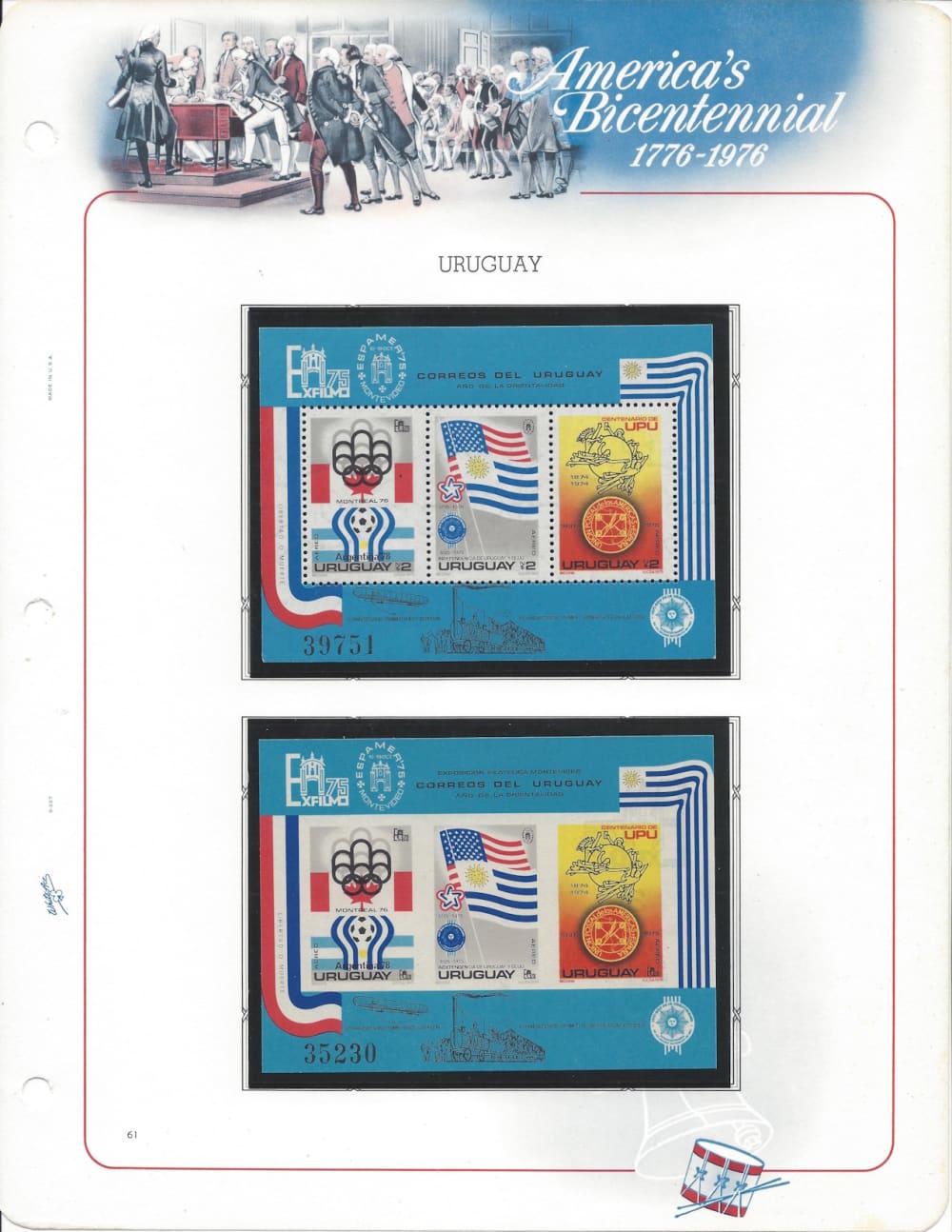 American Revolution Bicentennial stamps 1776 1976 -img-60