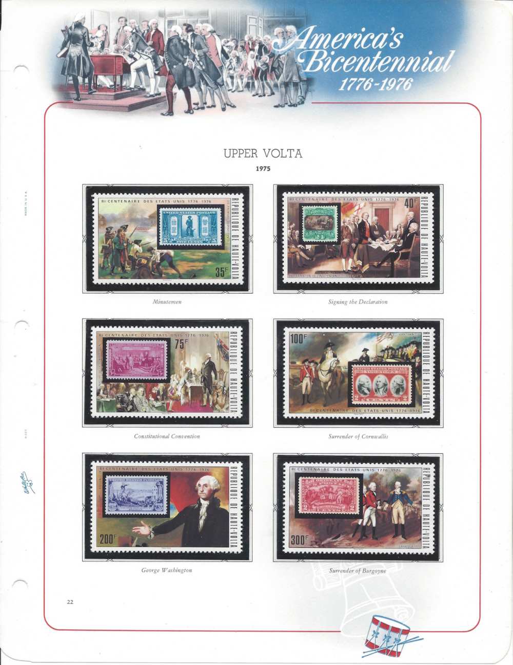 American Revolution Bicentennial stamps 1776 1976 -img-24