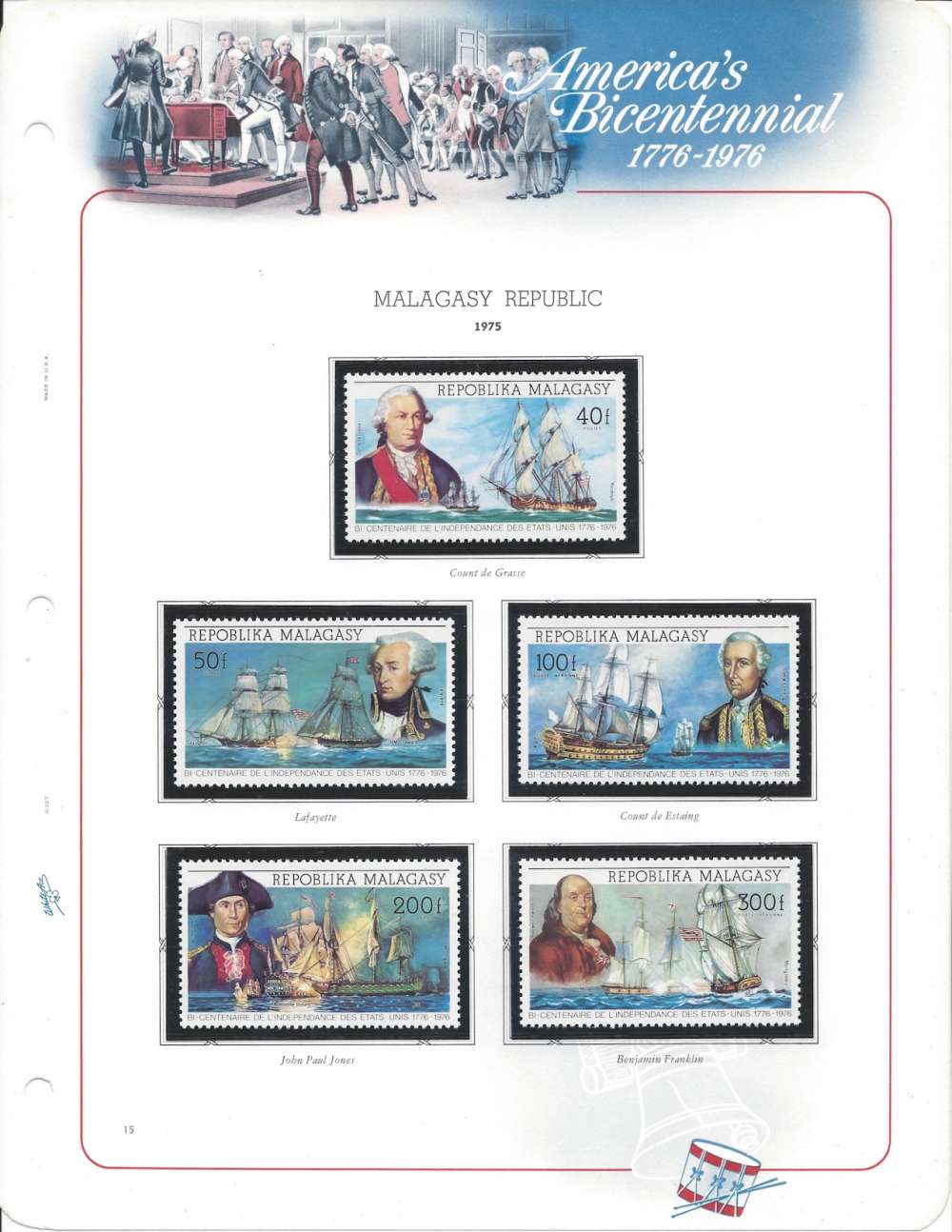 American Revolution Bicentennial stamps 1776 1976 -img-17