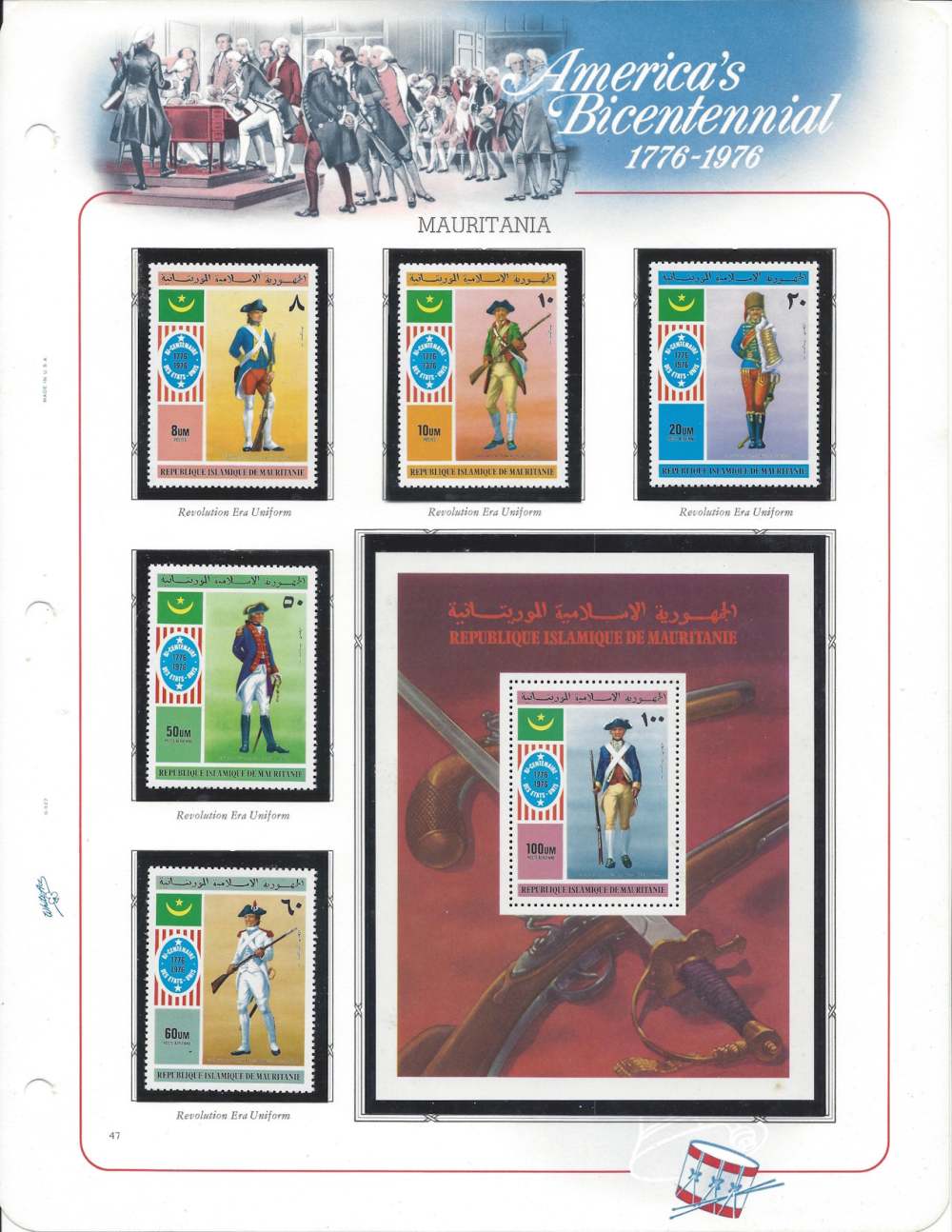American Revolution Bicentennial stamps 1776 1976 -img-52