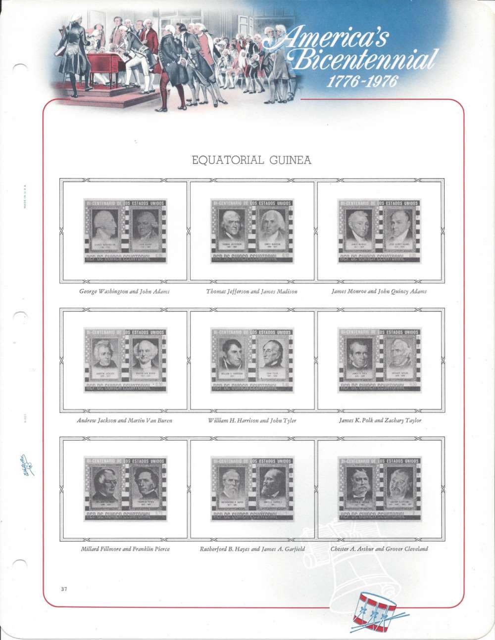 American Revolution Bicentennial stamps 1776 1976 -img-40