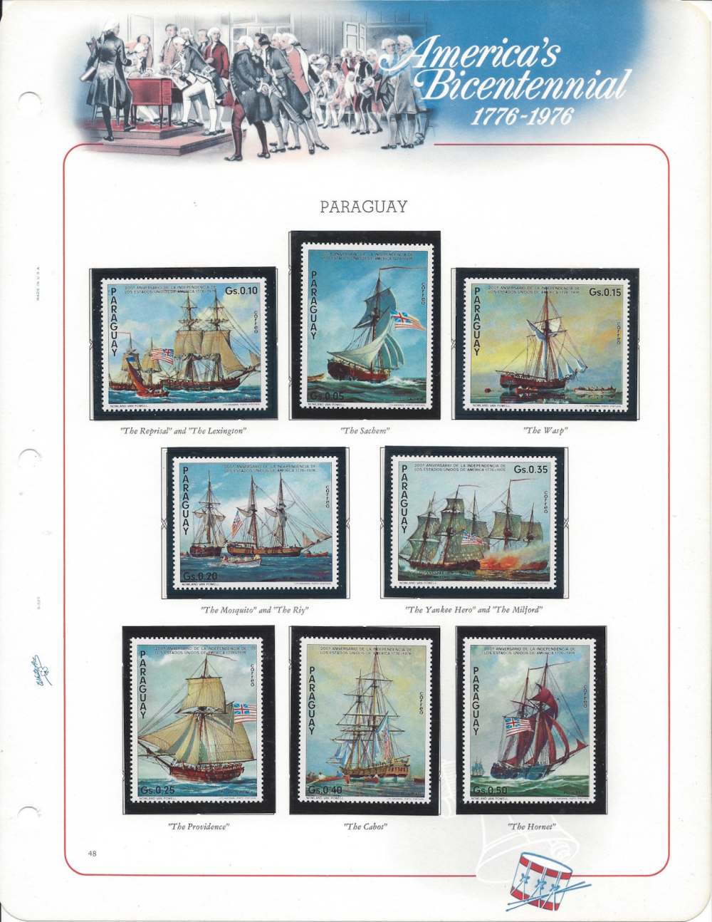 American Revolution Bicentennial stamps 1776 1976 -img-53