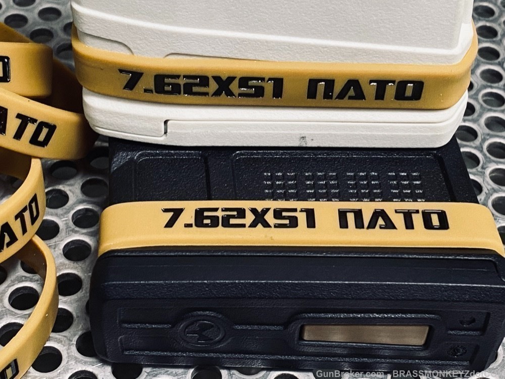 7.62 X 51 NATO Mag ID Bands (10 PACK) FREE SHIPPING!-img-1