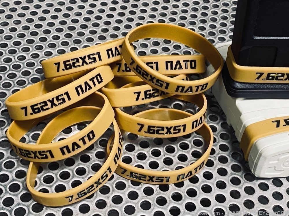 7.62 X 51 NATO Mag ID Bands (10 PACK) FREE SHIPPING!-img-3