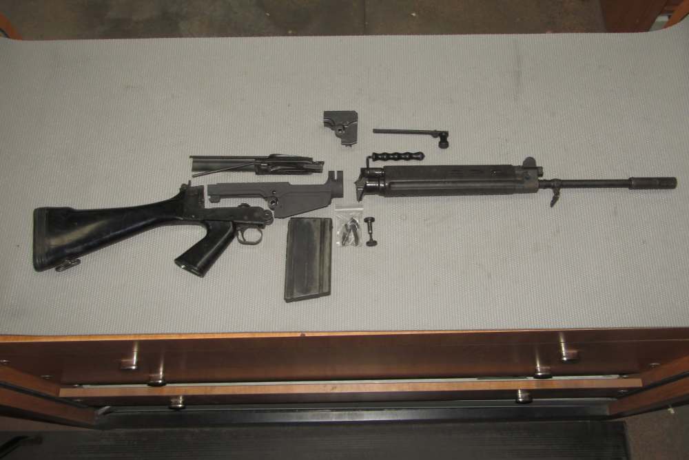 Lebanese FN FAL Matching Parts kit w/ Correct DS Arms Receiver & Magazine! -img-0