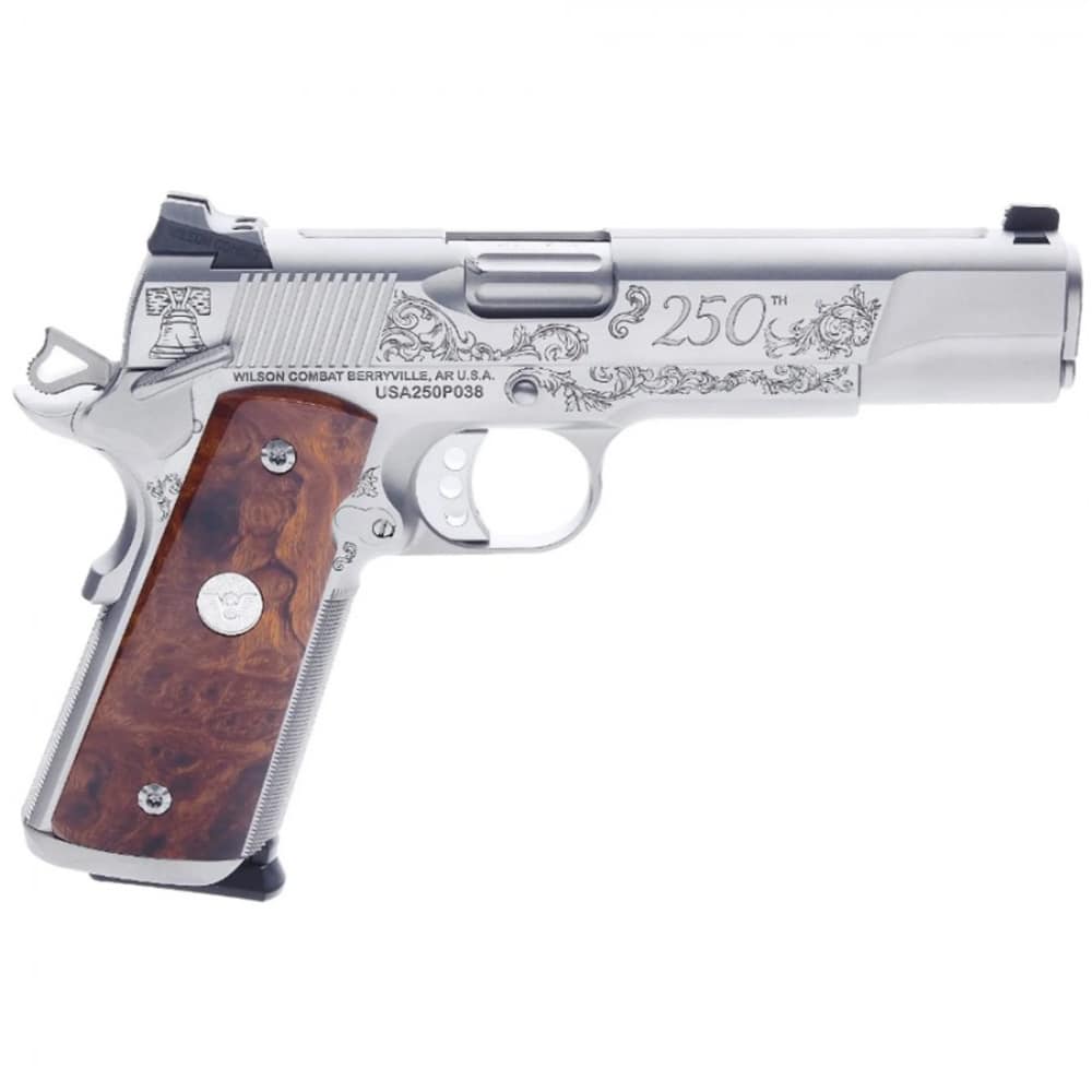 Wilson Combat CQB - 5" Barrel (.45 ACP) - 250th Anniversary - Stainless-img-0