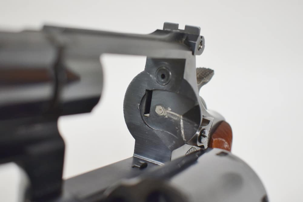 SMITH & WESSON MODEL 586-3 .357 MAGNUM 586 MFG 1990 BLUED PENNY SALE 6" NR-img-11