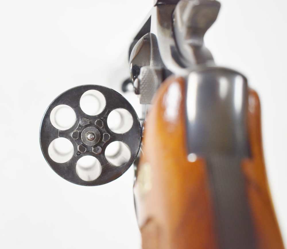SMITH & WESSON MODEL 586-3 .357 MAGNUM 586 MFG 1990 BLUED PENNY SALE 6" NR-img-10