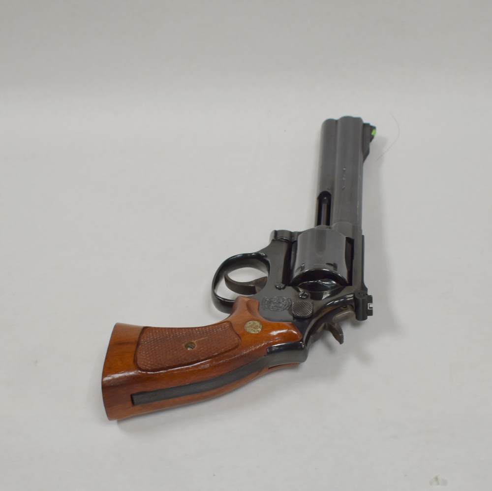 SMITH & WESSON MODEL 586-3 .357 MAGNUM 586 MFG 1990 BLUED PENNY SALE 6" NR-img-9
