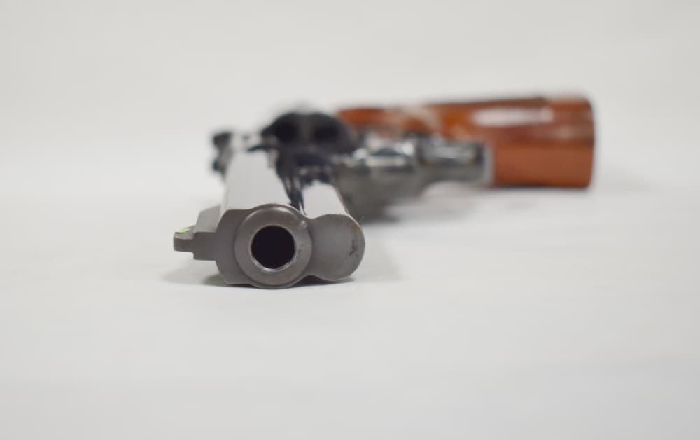 SMITH & WESSON MODEL 586-3 .357 MAGNUM 586 MFG 1990 BLUED PENNY SALE 6" NR-img-7