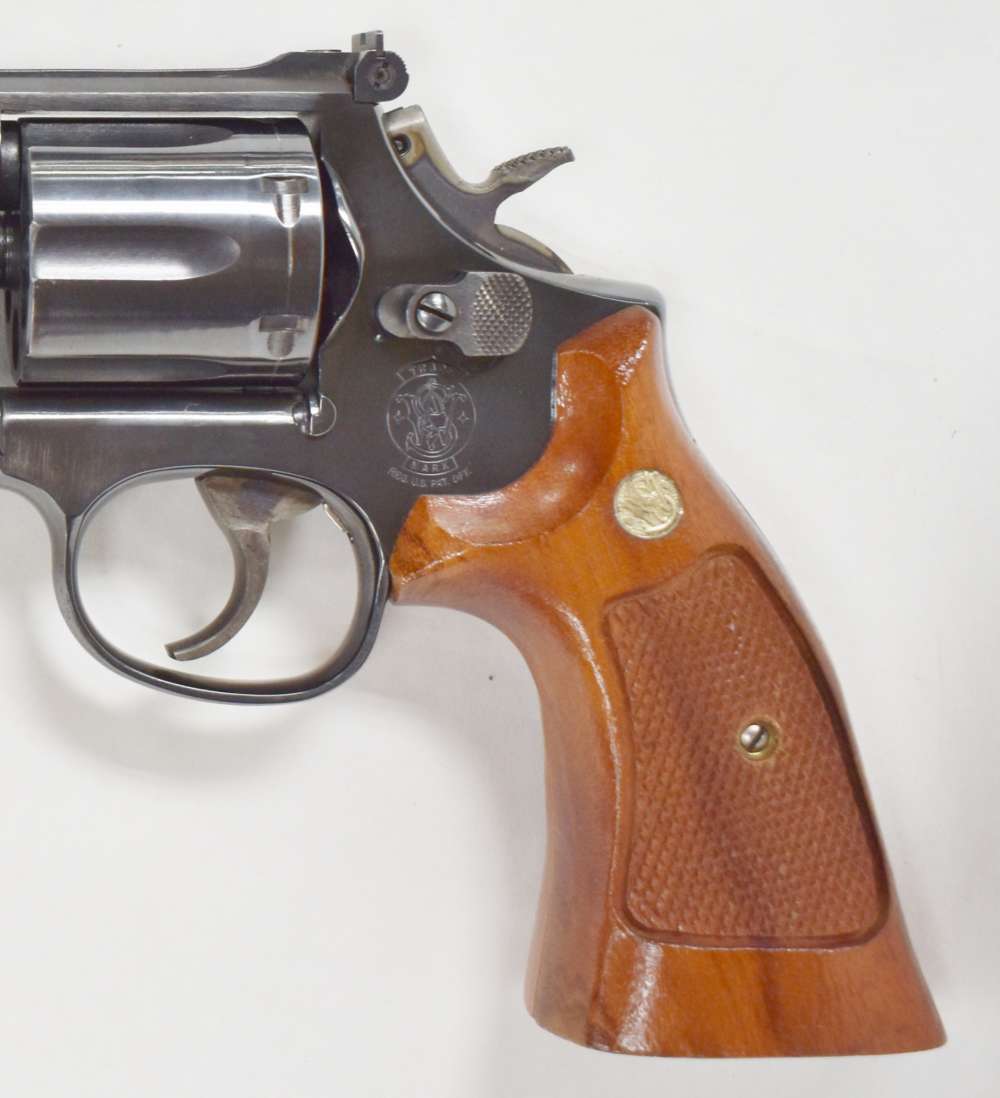 SMITH & WESSON MODEL 586-3 .357 MAGNUM 586 MFG 1990 BLUED PENNY SALE 6" NR-img-2