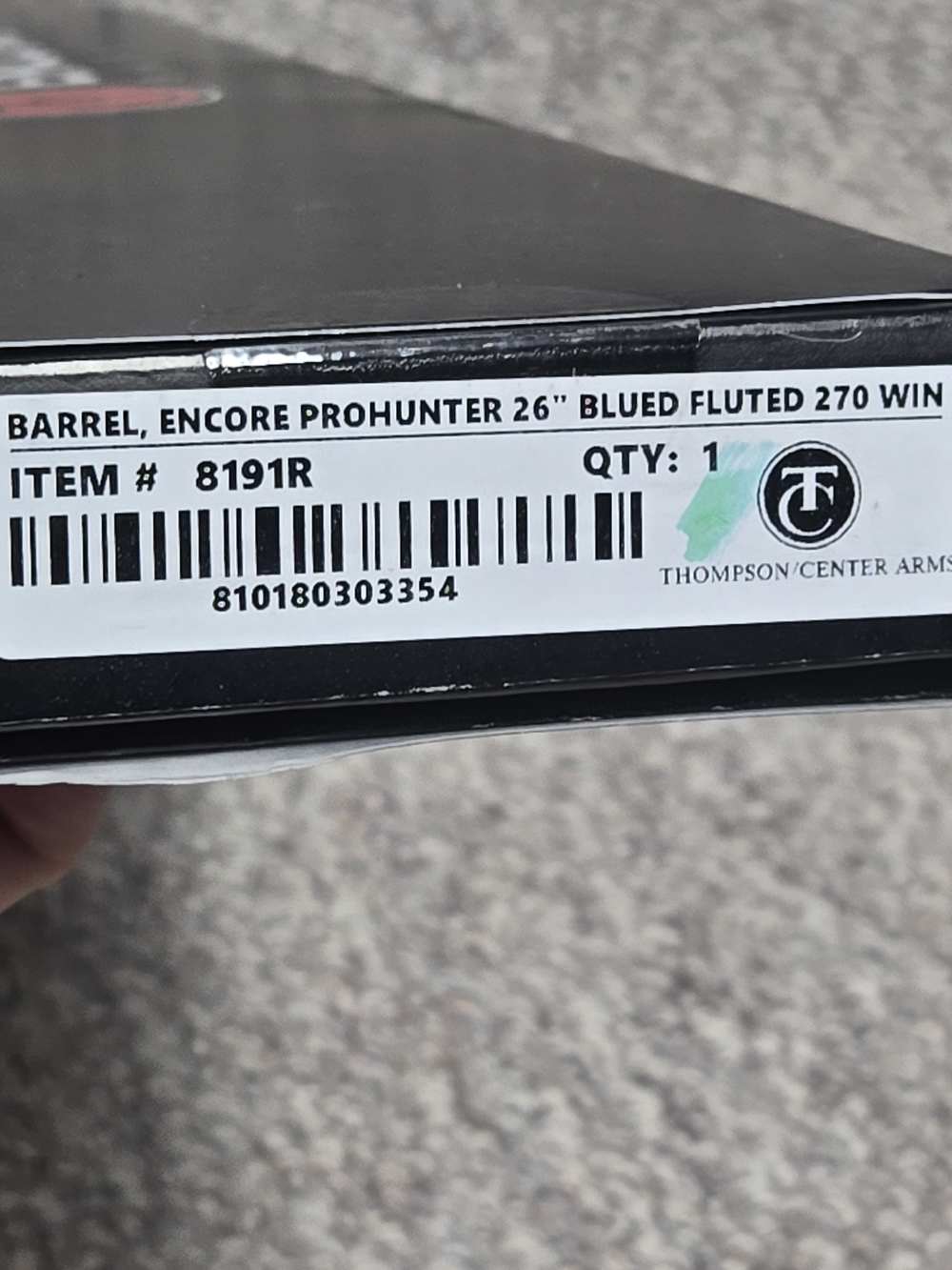 NEW Thompson Encore Prohunter BLUE barrel 270 Win 26 inch 8191R-img-9