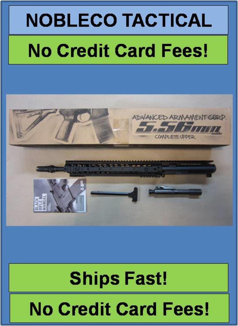 Advanced Armament Co AR-15 MPW A3 Upper URX 3.1 5.56mm 16in Barrel AAC 51T -img-0