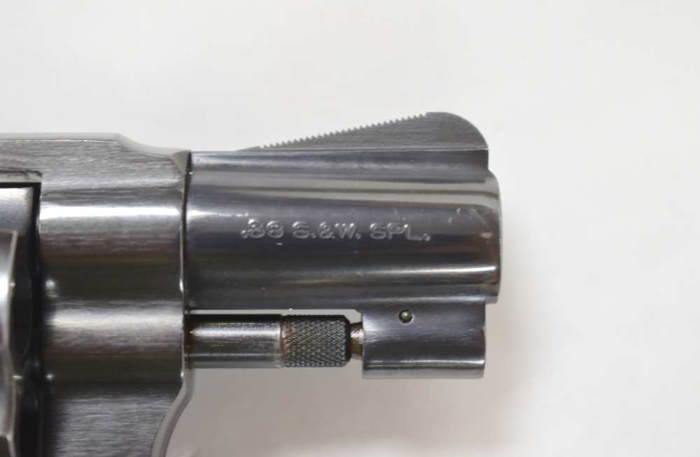 SMITH & WESSON MODEL 36 .38 SPECIAL S&W MFG 1987 2" BLUED CHIEFS PENNY SALE-img-11