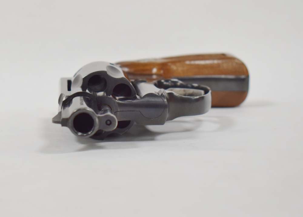 SMITH & WESSON MODEL 36 .38 SPECIAL S&W MFG 1987 2" BLUED CHIEFS PENNY SALE-img-7