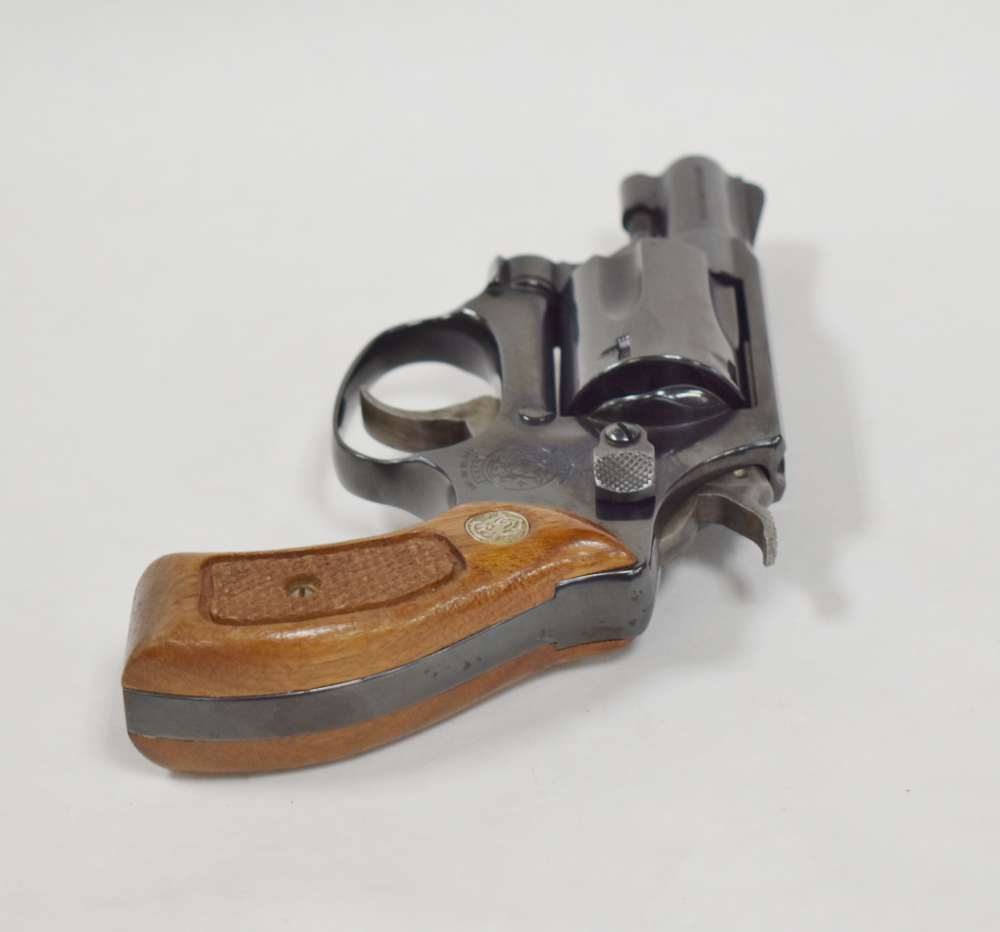 SMITH & WESSON MODEL 36 .38 SPECIAL S&W MFG 1987 2" BLUED CHIEFS PENNY SALE-img-9