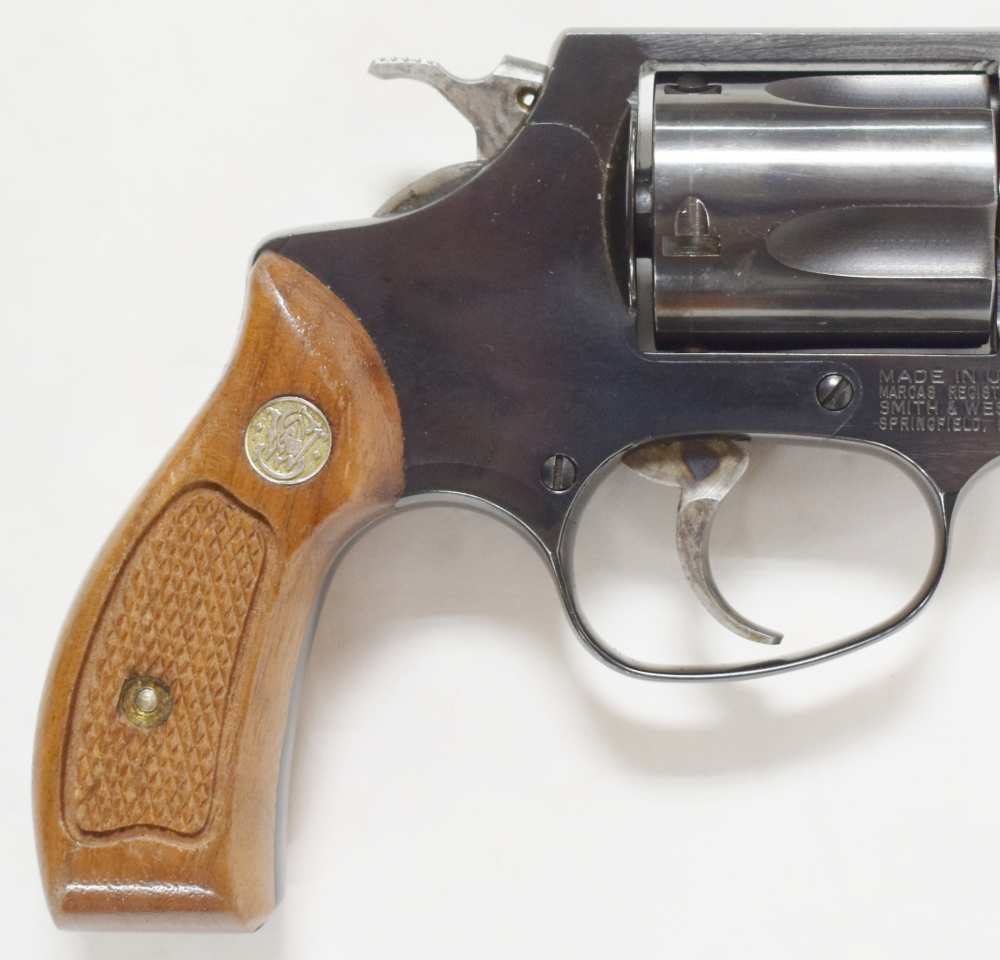 SMITH & WESSON MODEL 36 .38 SPECIAL S&W MFG 1987 2" BLUED CHIEFS PENNY SALE-img-4