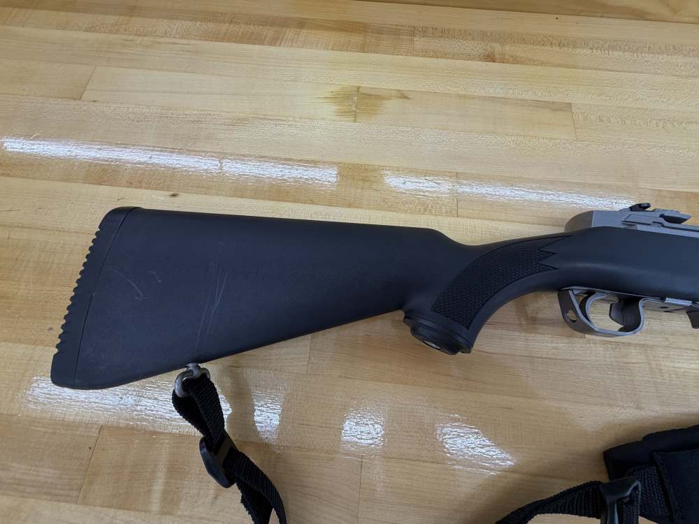 Ruger Mini-14 Ranch RIfle in Stainless Steel w/ 5 magazines and Ruger Sling-img-6