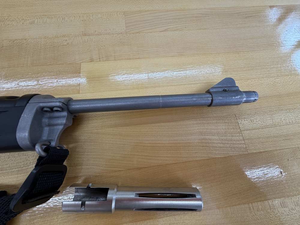 Ruger Mini-14 Ranch RIfle in Stainless Steel w/ 5 magazines and Ruger Sling-img-2