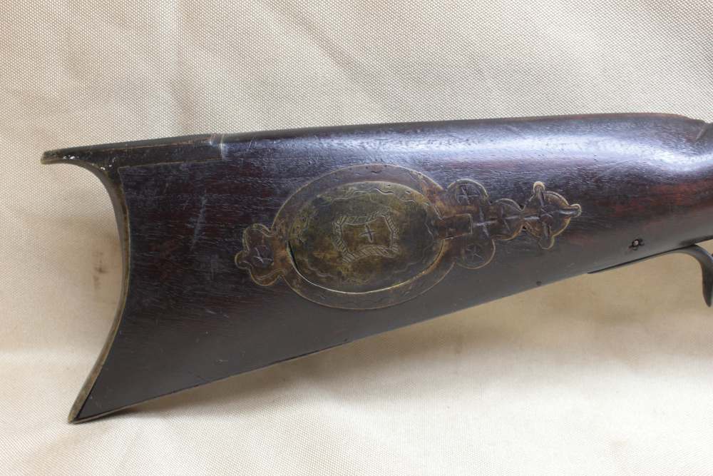 Antique John Walker Warranted trade Kentucky Rifle .54-img-1