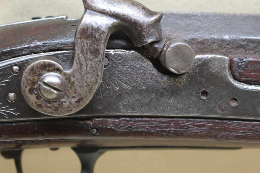 Antique John Walker Warranted trade Kentucky Rifle .54-img-7