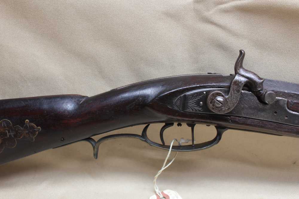 Antique John Walker Warranted trade Kentucky Rifle .54-img-4