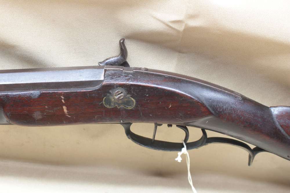 Antique John Walker Warranted trade Kentucky Rifle .54-img-15