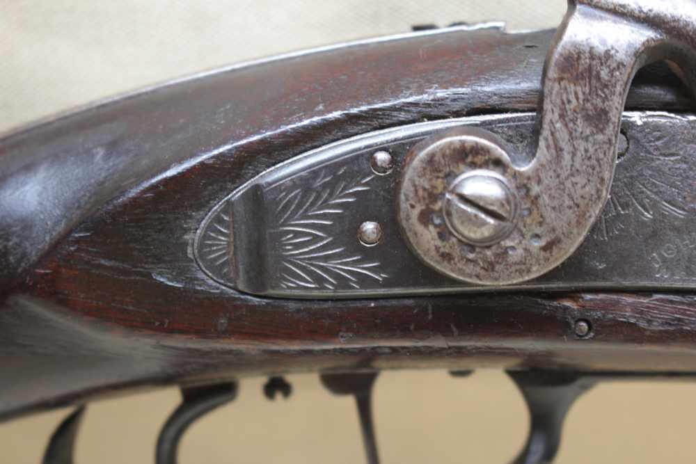 Antique John Walker Warranted trade Kentucky Rifle .54-img-6