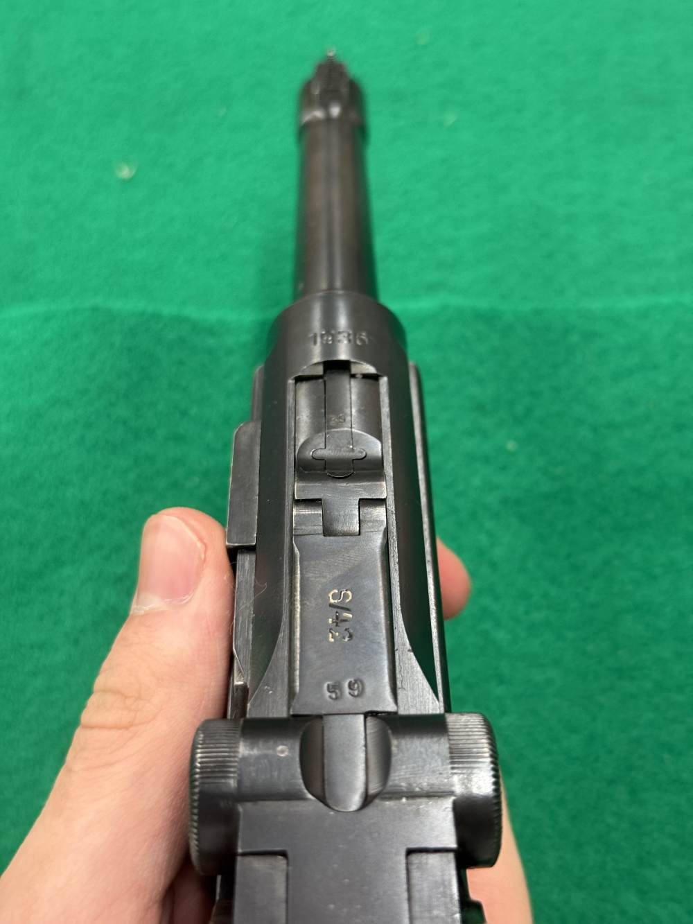 SN 59 1936 Mauser P.08 Luger S/42 9mm Luger-img-8