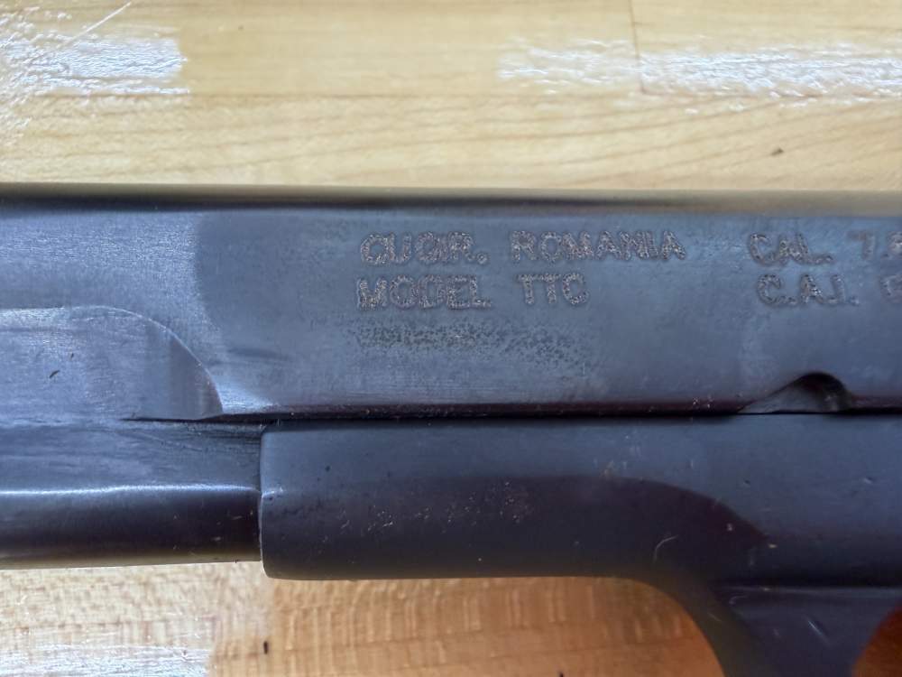 CUGIR Romania/CAI -Model TTC Pistol - 7.62x25mm Tokarv-img-9