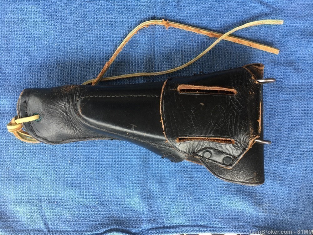 M1911. M1911A1. Leather holster.  BUCHELMER.  USGI-img-3