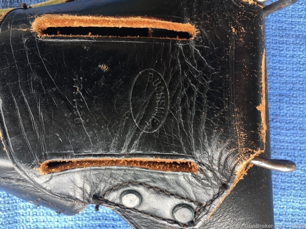 M1911. M1911A1. Leather holster.  BUCHELMER.  USGI-img-4