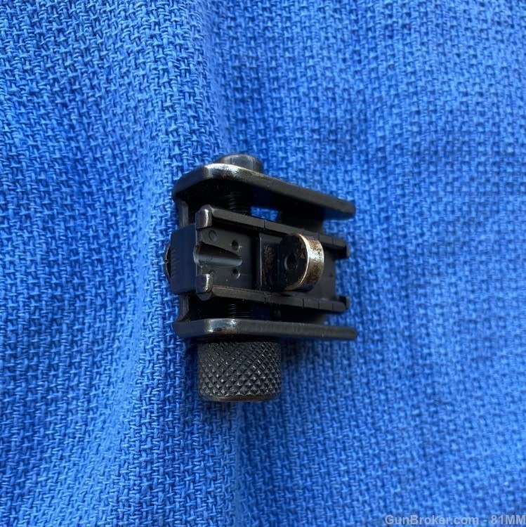 M1 Carbine. Rear sight. Type-3. I.R.Co marked. USGI-img-2
