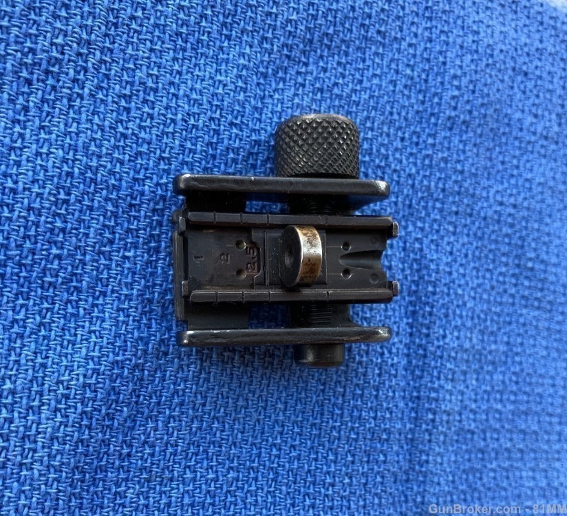 M1 Carbine. Rear sight. Type-3. I.R.Co marked. USGI-img-1