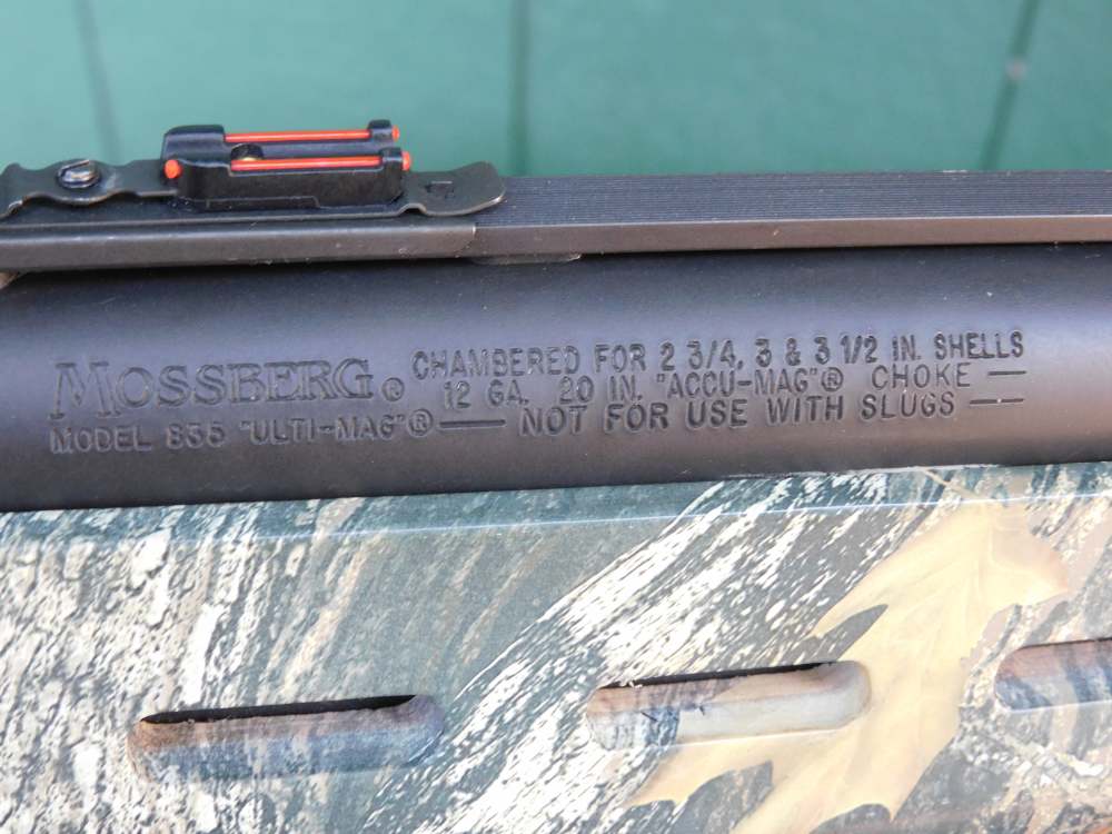 Mossberg 835 Ulti-Mag 12GA 20" TURKEY - THUMB-HOLE-img-29