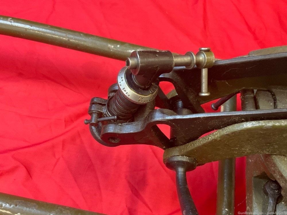 Russian Soviet USSR 1910 MAXIM Wheeled Carriage Mount Belt Fed 7.62x54-img-1