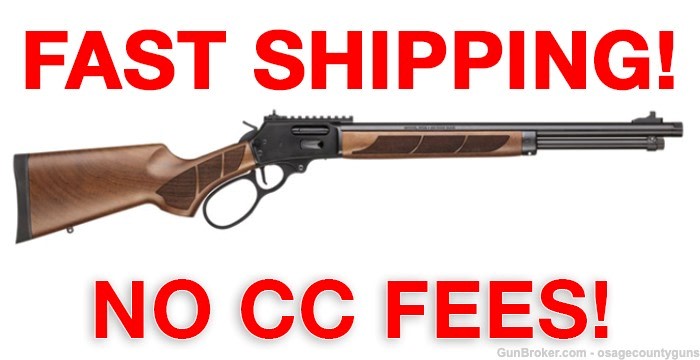 Smith & Wesson 1854 Traditional Walnut Lever Action - 19.25" - 357 Mag-img-0