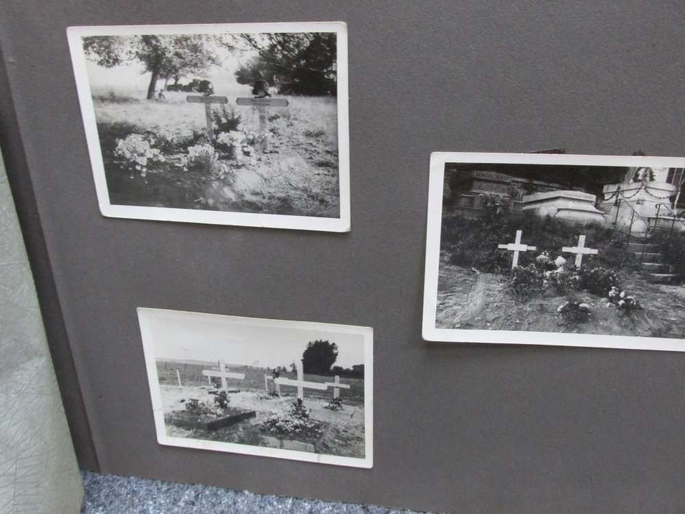 WWII ERA GERMAN PHOTO ALBUM WITH 50 PICTURES & 1938 SA 1938 TICKET-img-23