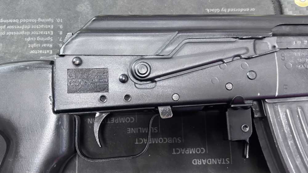 Izhmash Saiga Russian AK47 w/1mag RAMC import with floating scope mount -img-2