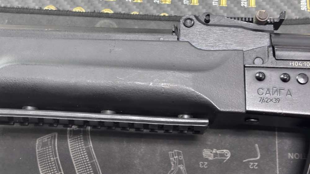 Izhmash Saiga Russian AK47 w/1mag RAMC import with floating scope mount -img-45