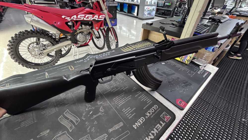 Izhmash Saiga Russian AK47 w/1mag RAMC import with floating scope mount -img-21